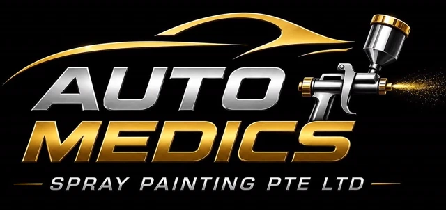 Auto Medics Spray Painting logo