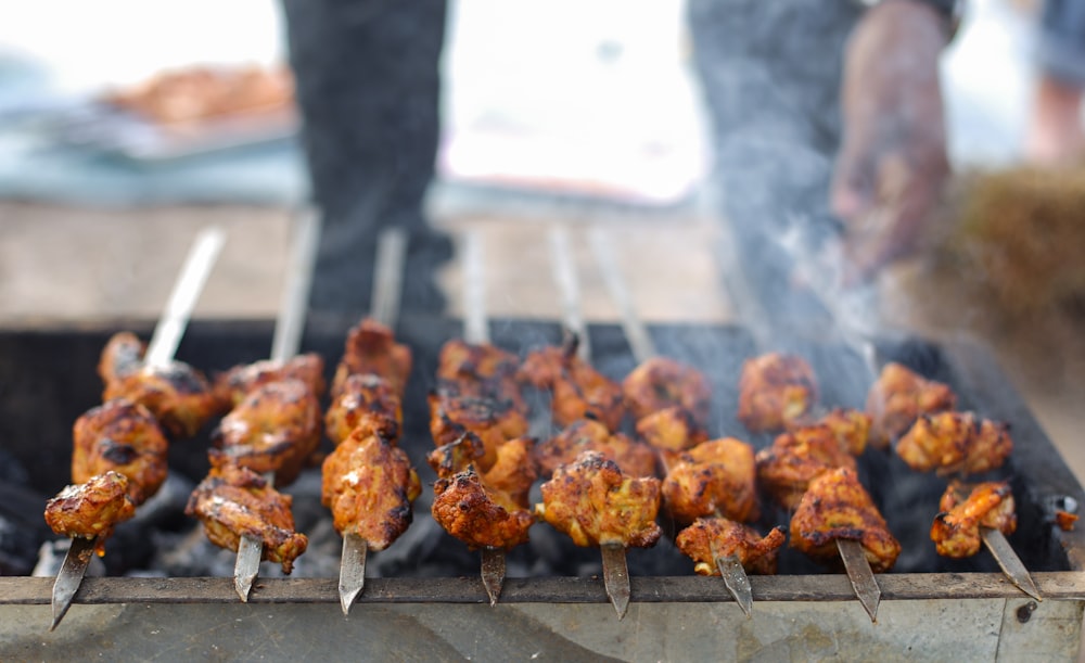 Tandoor grill dishes